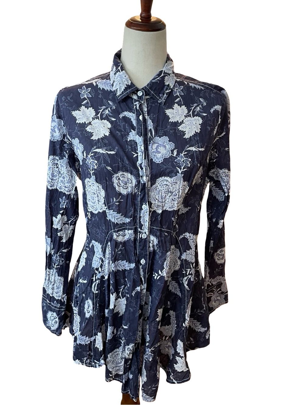 CINO BUTTON DOWN TUNIC